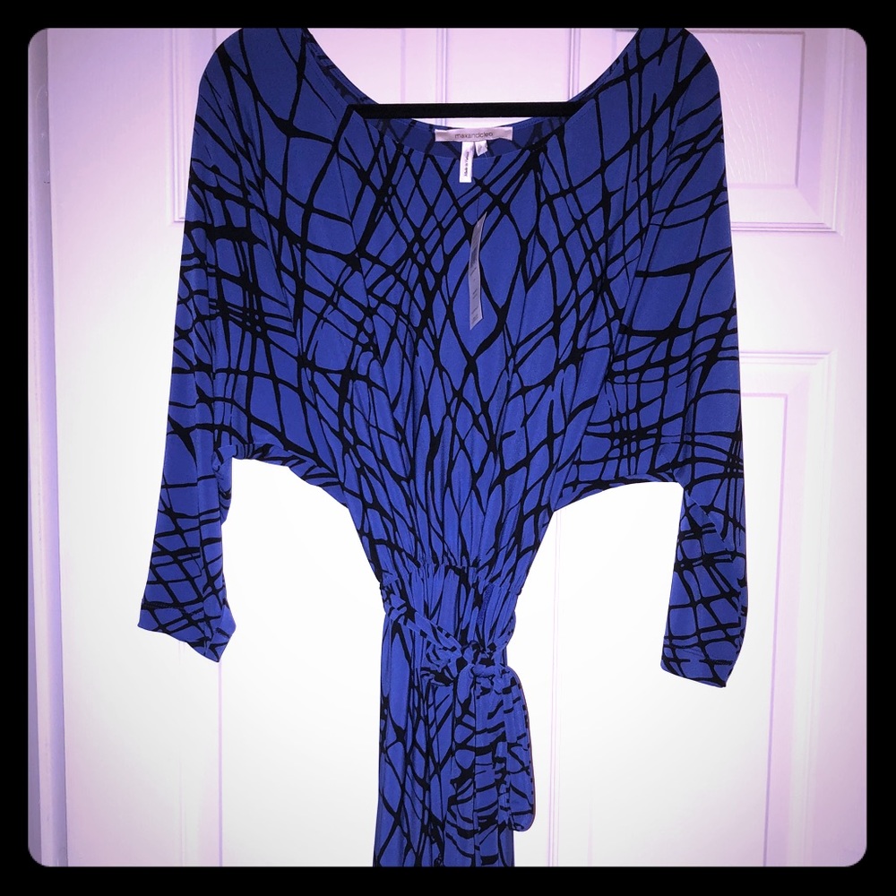 NWT Max and Cleo Jersey Dress with Belt